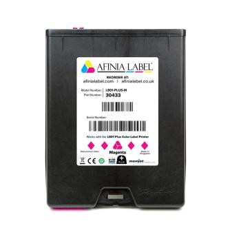 5er Set Tintenkartuschen Magenta Afinia L801 plus